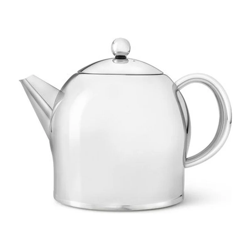 Bredemeijer Minuet Santhee Dubbelwandige Theepot Glanzend - 2 liter