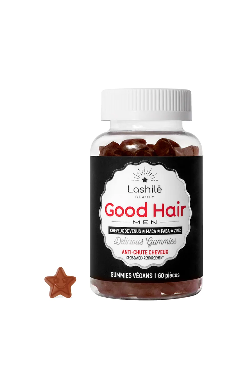 Gummies anti-chute de cheveux - Good Hair - Homme - 1 mois