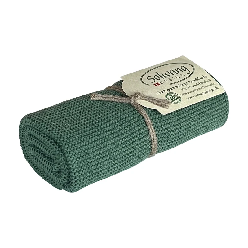 Solwang Design Keukendoek - Zeegroen