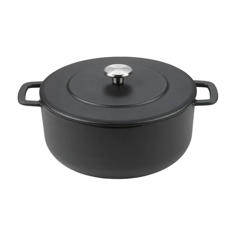Combekk Dutch Oven Braadpan Zwart - 24 cm