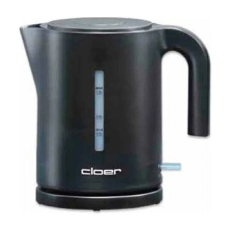 Cloer Waterkoker Kunststof Zwart - 1,2 liter