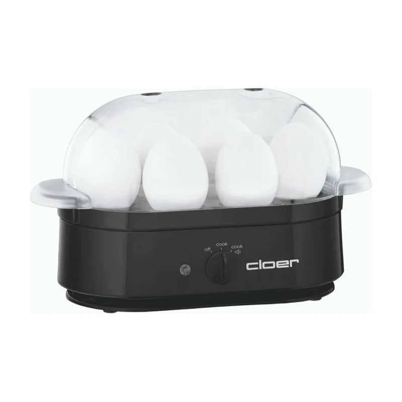 Cloer Eierkoker 6 stuks - Zwart