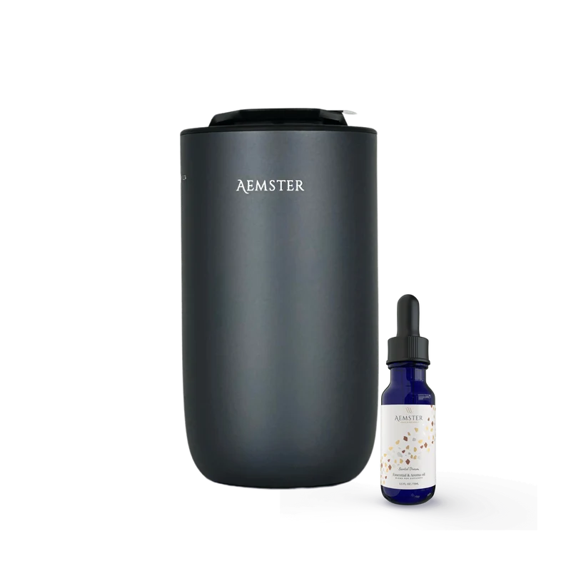 Bundle: Haevn Move Black, Aroma Diffuser + 15ml Santal Dream