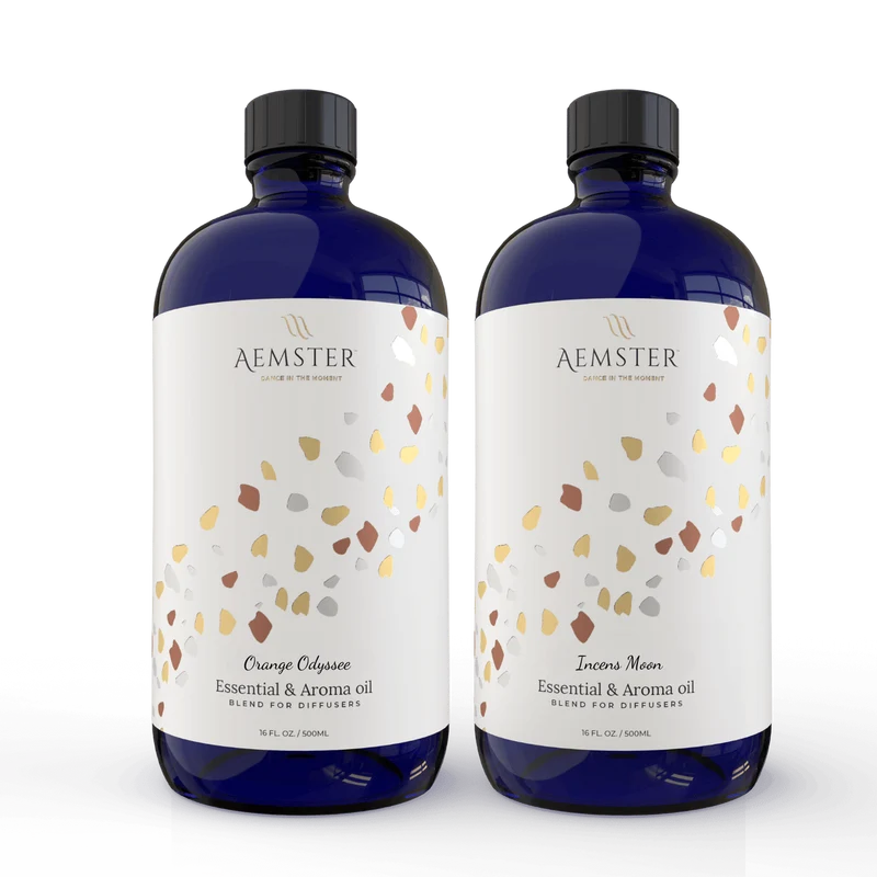 Bundle: Spring Duo - Orange Odyssey & Incens Moon (2x 500ml) - Scent oil