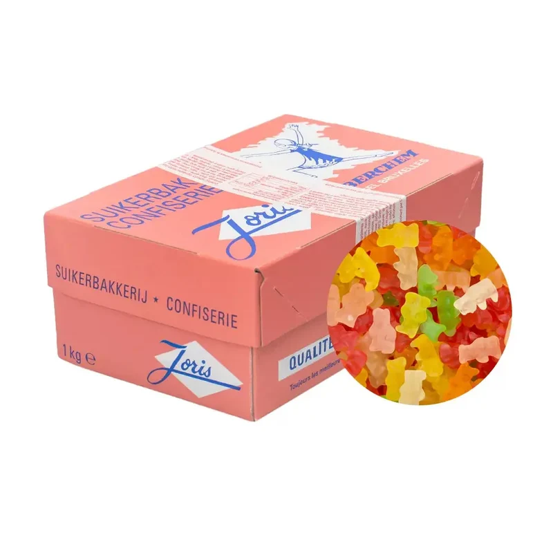 Joris Sweets Beertjes - nostalgisch snoep in 6 fruitsmaken - 1000g
