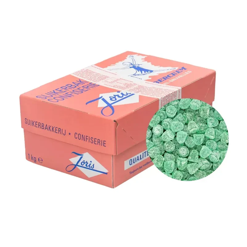 Joris Sweets Groentjes - nostalgisch snoep met eucalyptus - 1000g