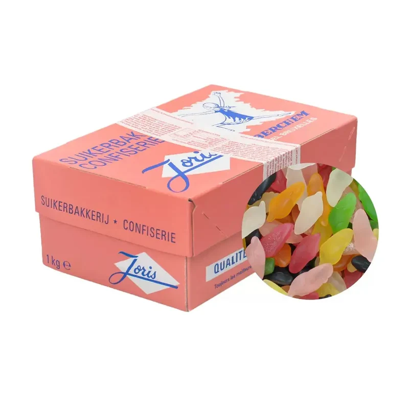 Joris Sweets Muisjes - nostalgisch snoep in 7 smaken - 1000g