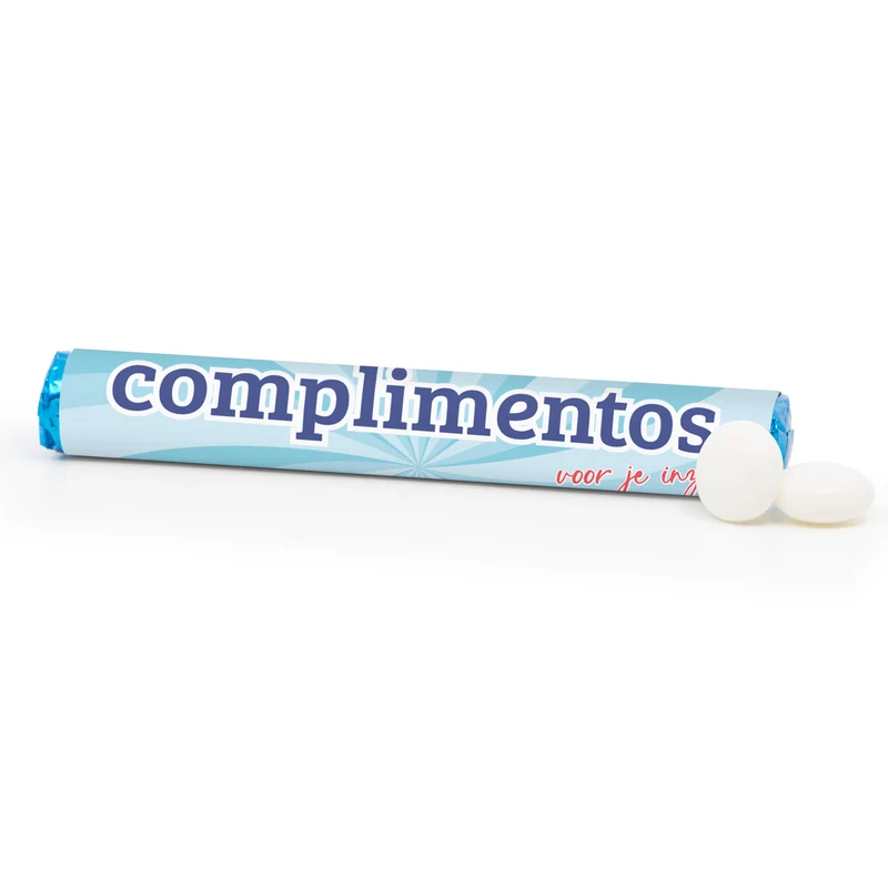 (compli)MENTOS rol met logo - Vrijwilliger