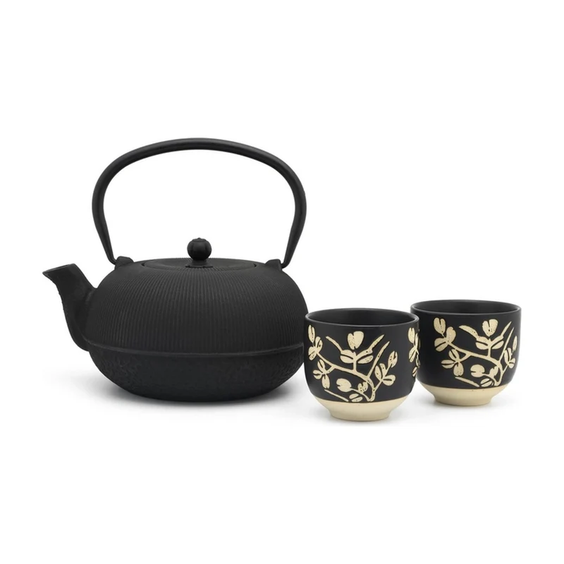 Bredemeijer Sichuan Giftset Theepot met 2 Mokken - 1 liter