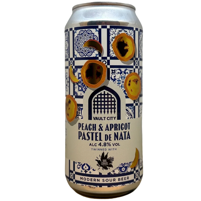Vault City x Dois Corvos - Peach & Apricot Pastel De Nata