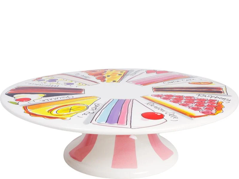Blond Amsterdam Even Bijkletsen Taartstandaard - 33 cm