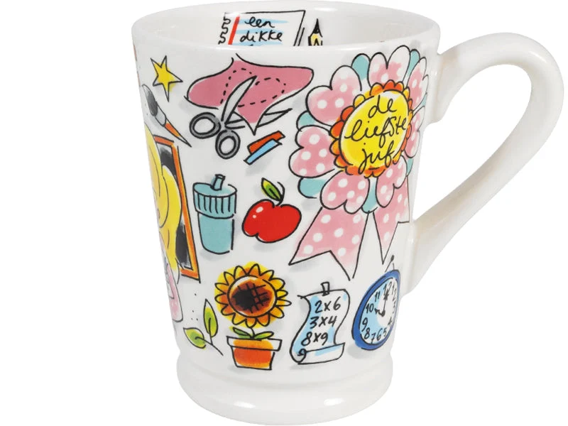 Blond Amsterdam Mazagran Mok Liefste Juf - 500 ml