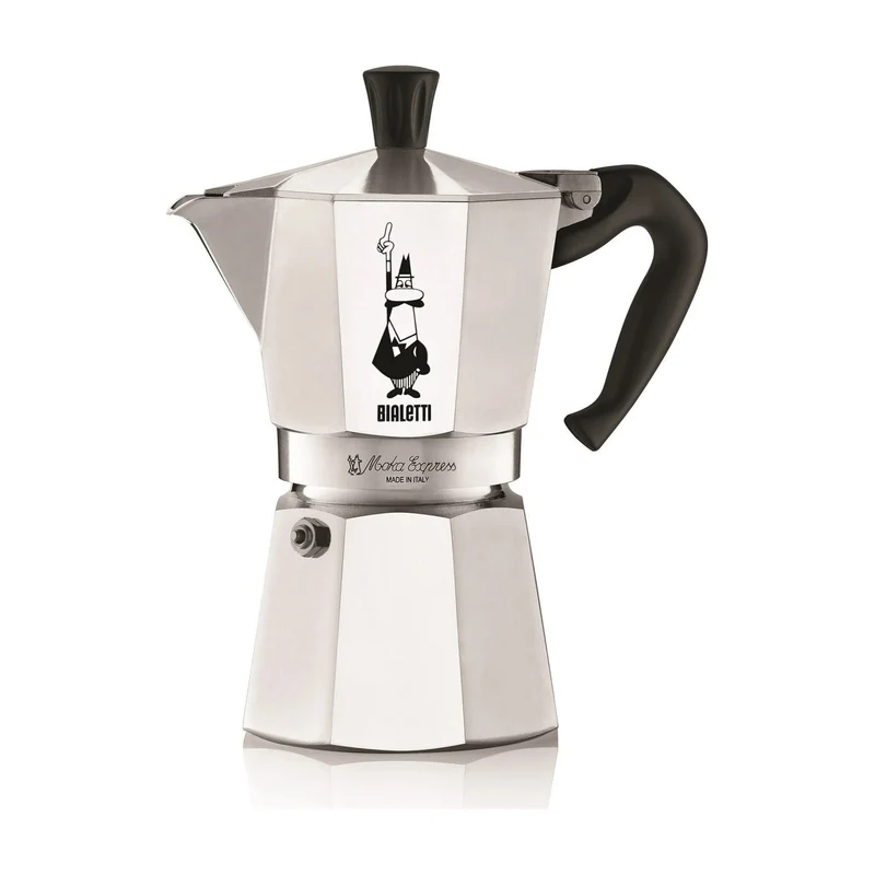 Bialetti Moka Express Percolator - 4 Kops