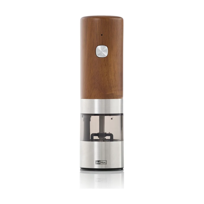AdHoc Peper- en Zoutmolen Elektrisch Acaciahout - 17 cm