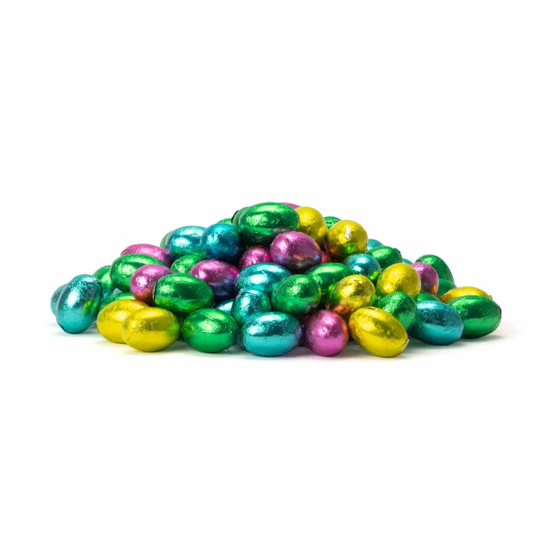 Paaseitjes in gekleurde folie (kilo)