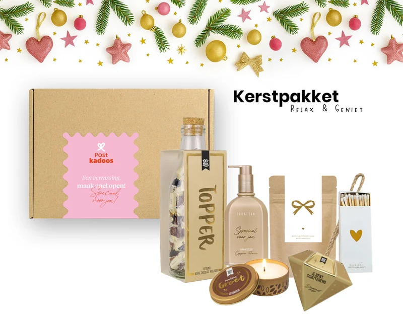 Kerstpakket Voor Bedrijven - Relax & Geniet