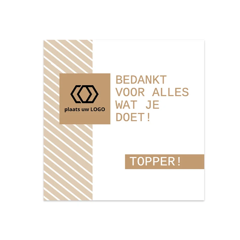 Kaartjes (10 x 10cm)- Zakelijk