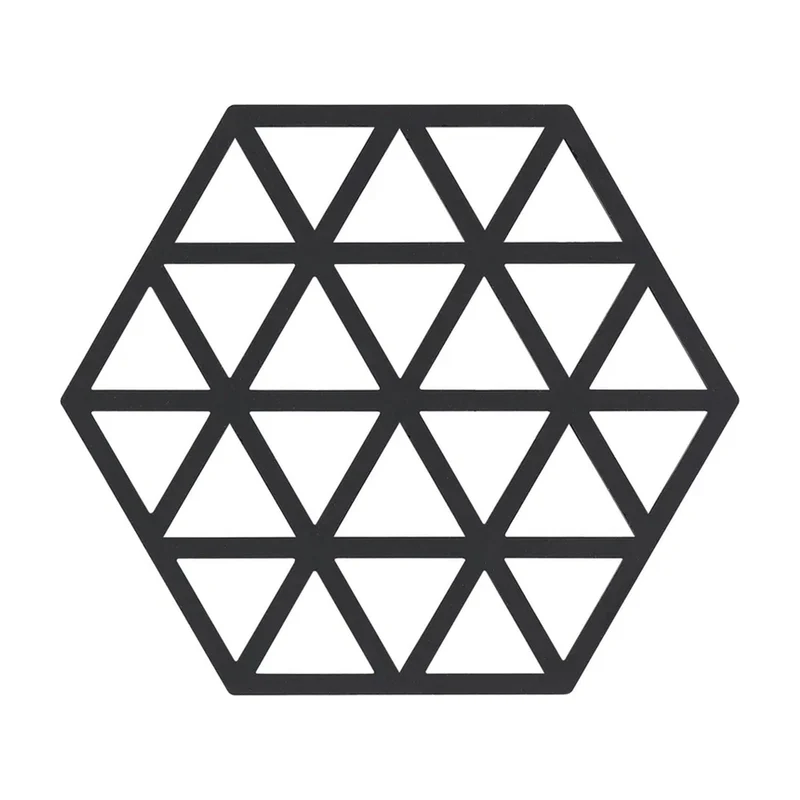 Zone Denmark Triangles Onderzetter - Zwart