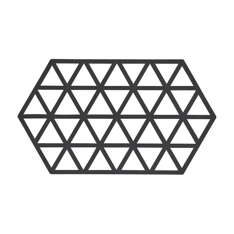 Zone Denmark Triangles Long Onderzetter - Zwart