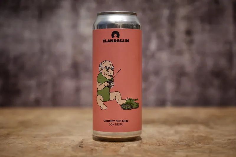 Clandestin Beer - Grumpy Old Men