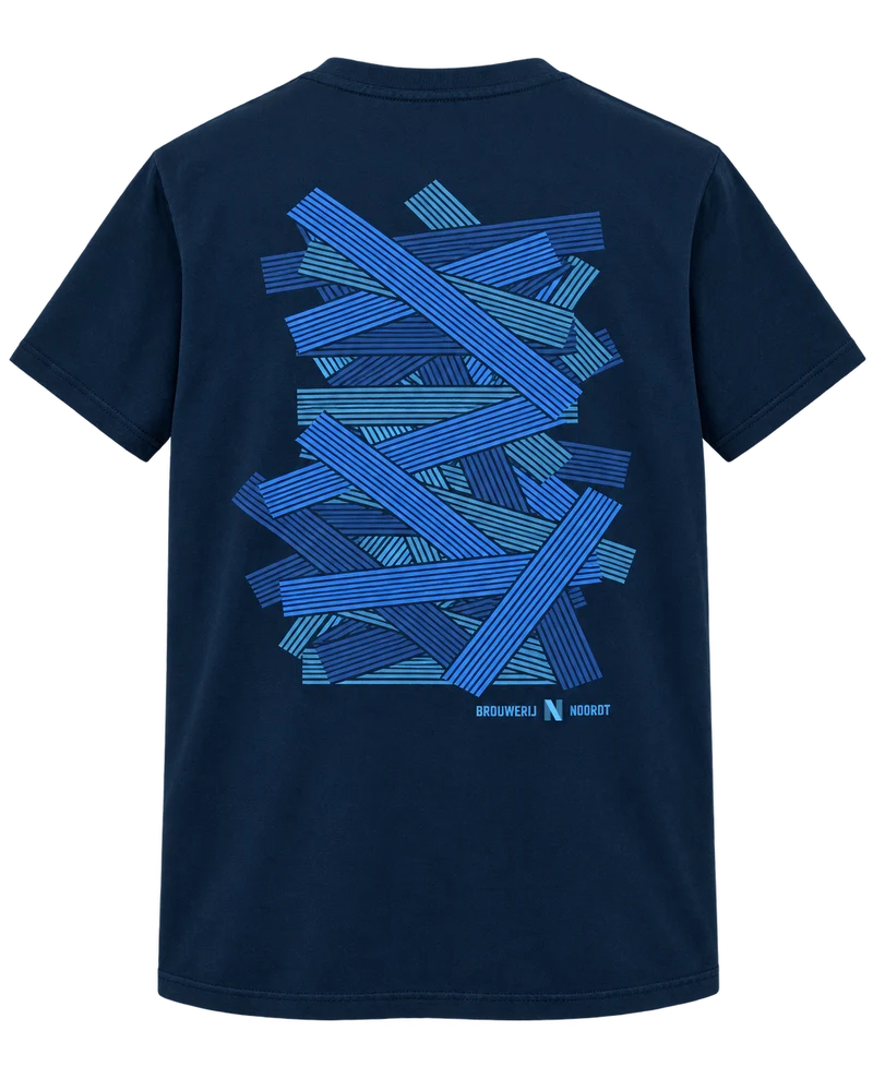 Noordt T-shirt -Blondt pattern