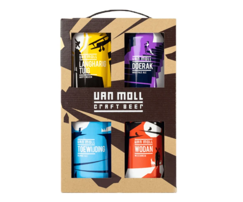 Giftpack 4 bieren - Van Moll