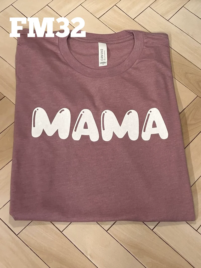 Mama - Bubble Letters