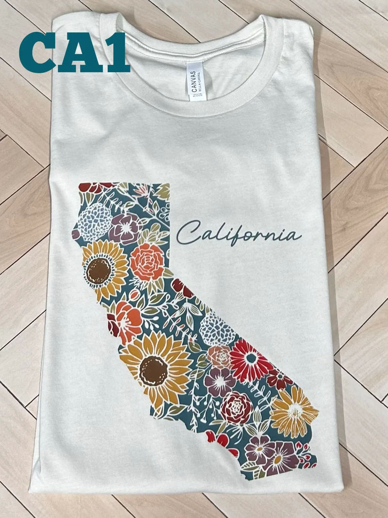 California Floral - Full Color