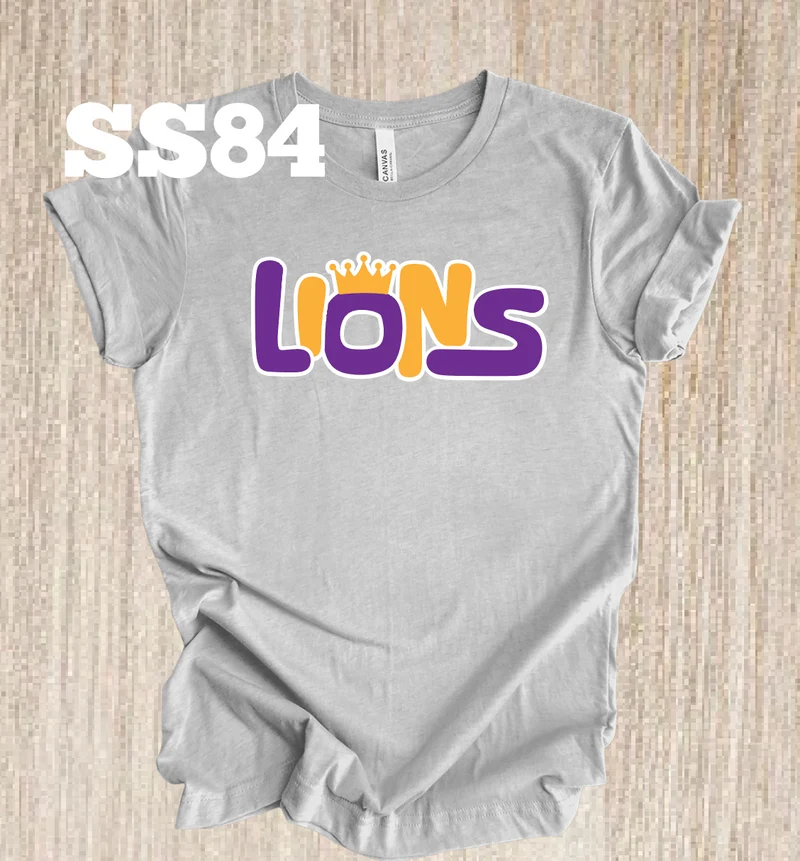 ELS Lions Bubble Letters