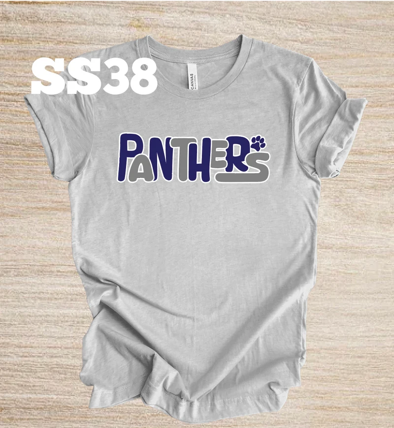 Reitz Panthers Bubble Letters