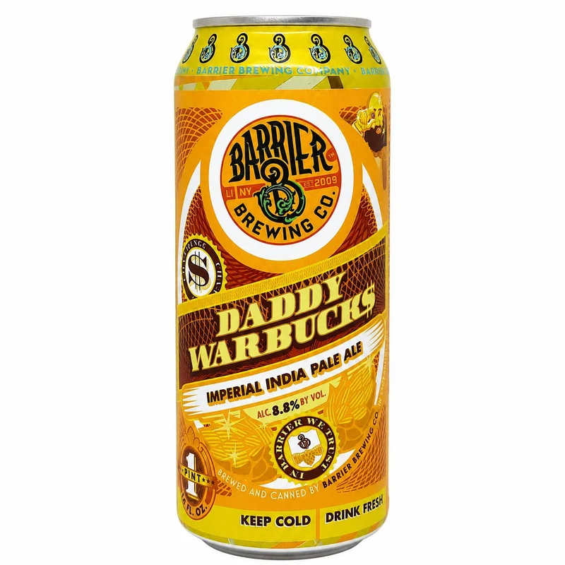 Barrier Brewing Daddy Warbucks | NEIPA