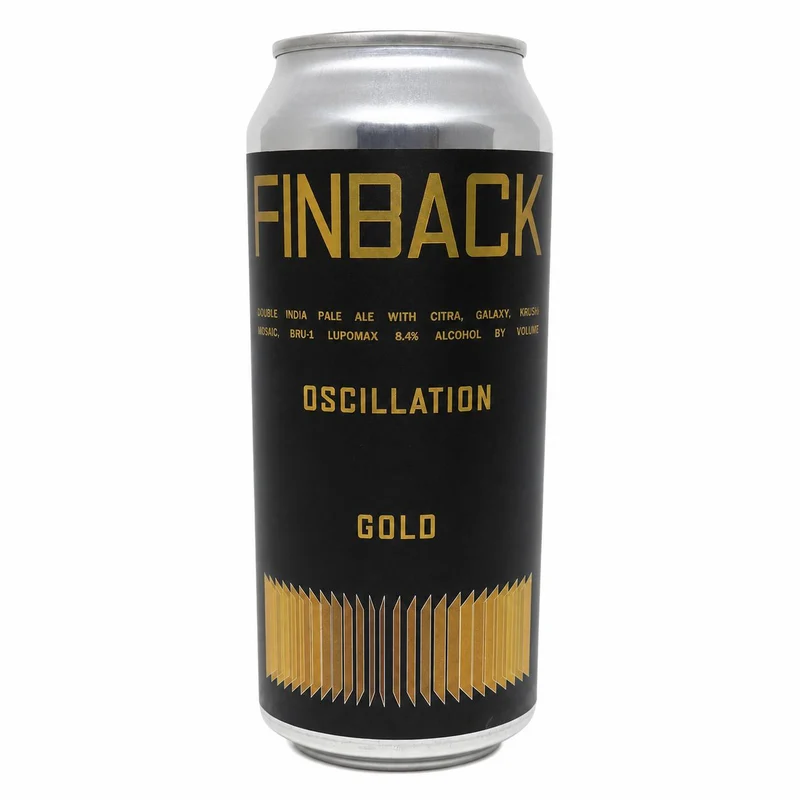 Finback Brewery Oscillation Anniversary Gold | DIPA