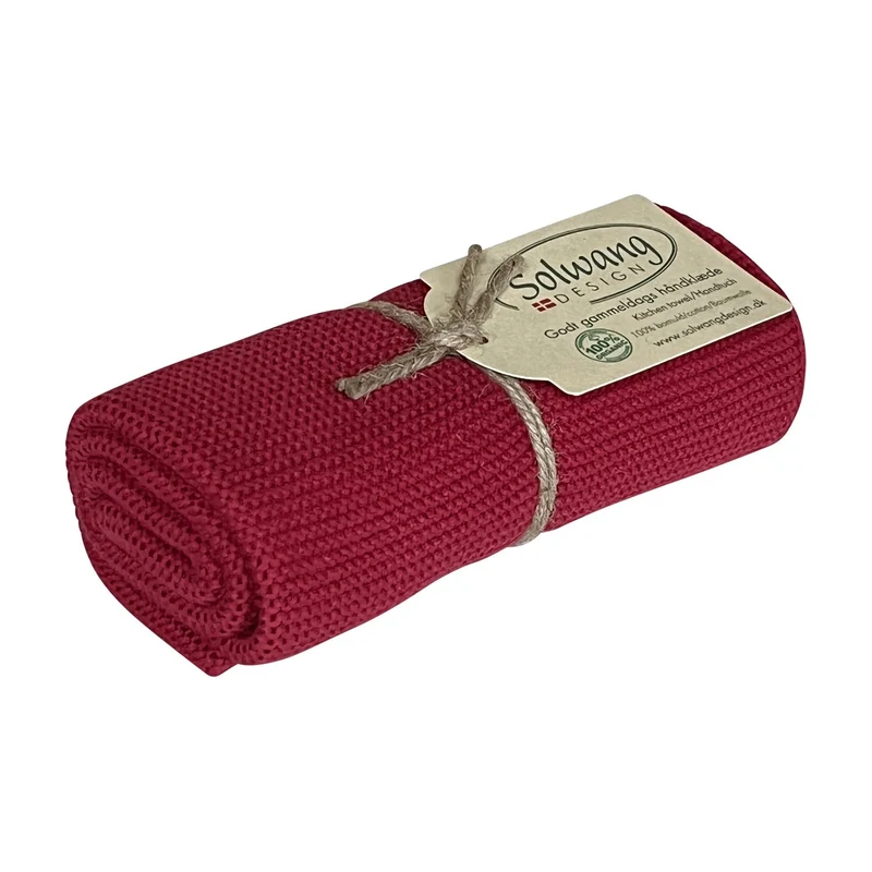 Solwang Design Keukendoek - Dieprood
