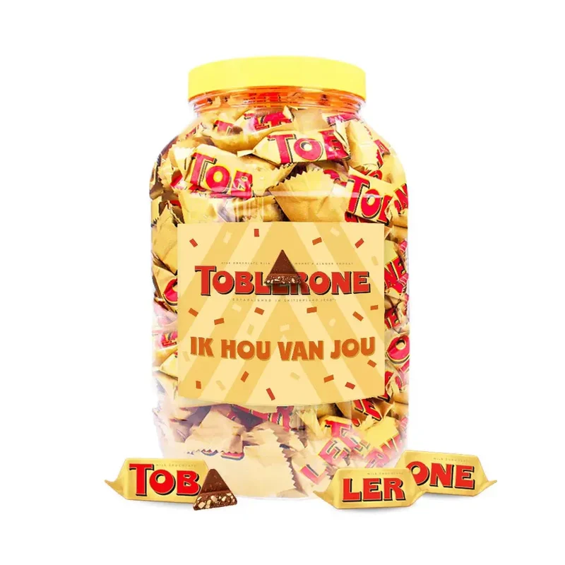 Toblerone Tiny chocolade "Ik Hou Van Jou" - 1000g