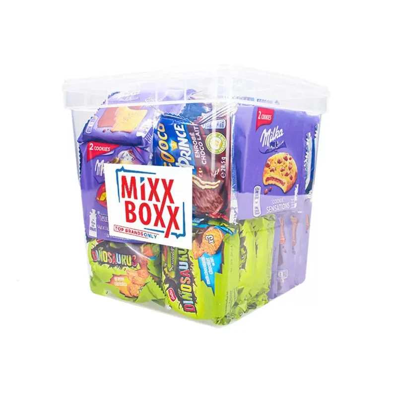 Milka, Prince & Lotus mega koekjesbox - 25 stuks - 1125g