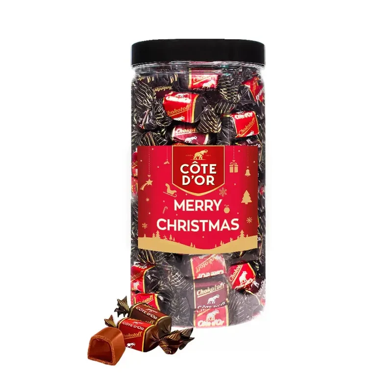 Côte d'Or Chokotoff mix "Merry Christmas" - chocolade kerstcadeau - 800g