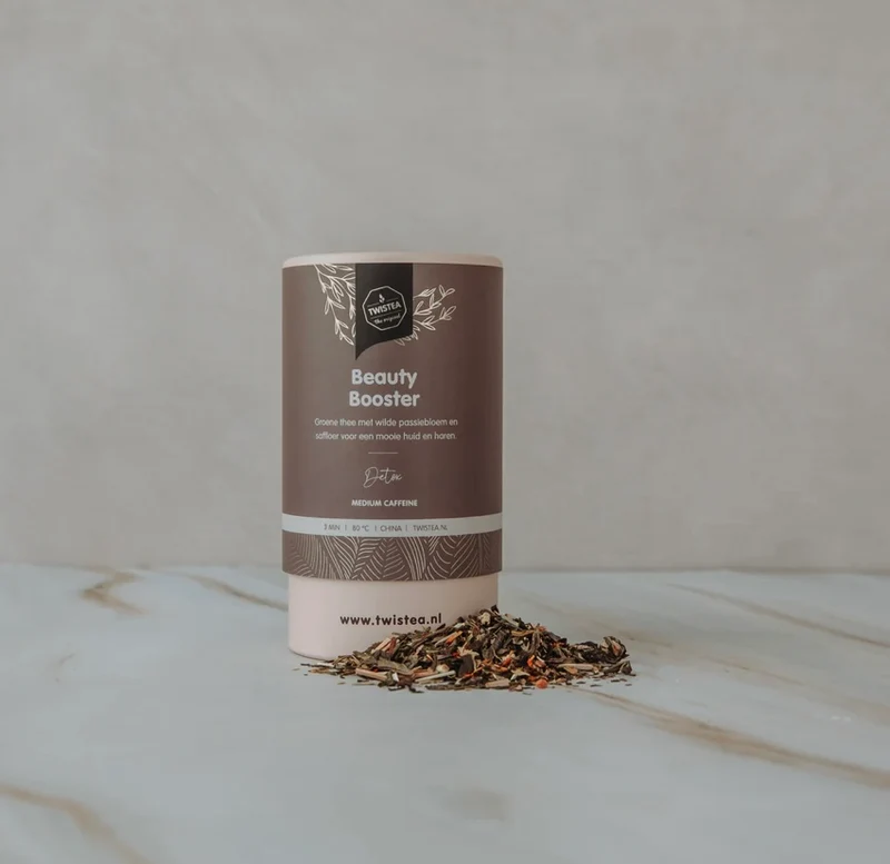 Beauty Booster Thee in Bewaarkoker – Glow & Wellness Thee Blend