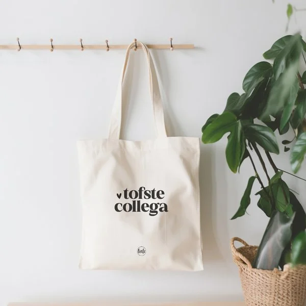 Tofste Collega Katoenen Tas – Leuk Cadeau voor Collega’s