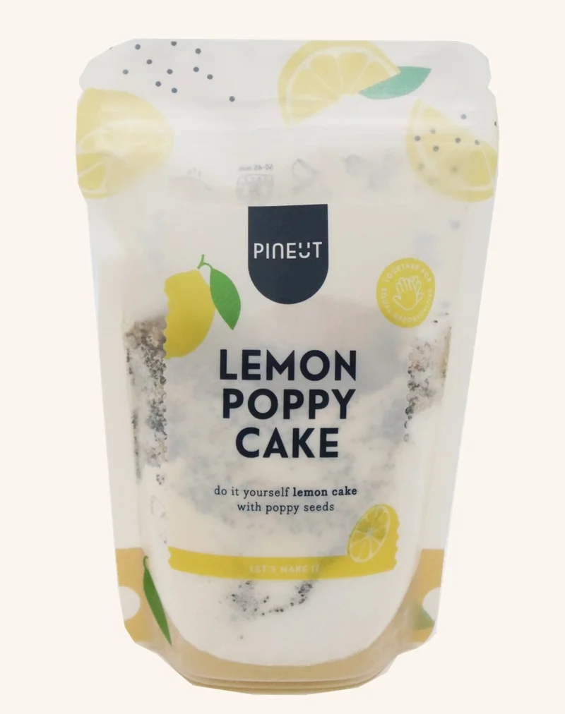 Pineut – Lemon Poppy Cake | Luxe Theecake & Snack