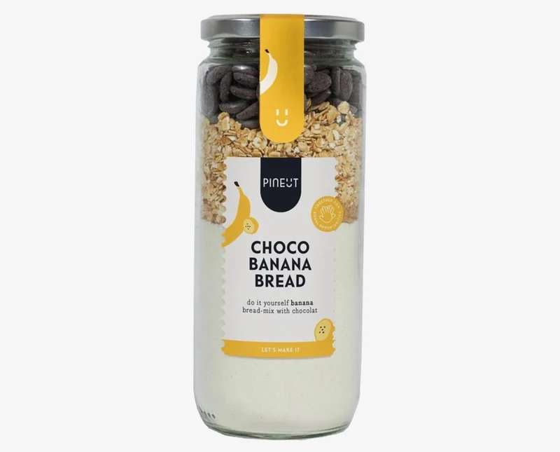 Pineut Cake Bakemix – Choco Banana Bread – Makkelijk en Lekker