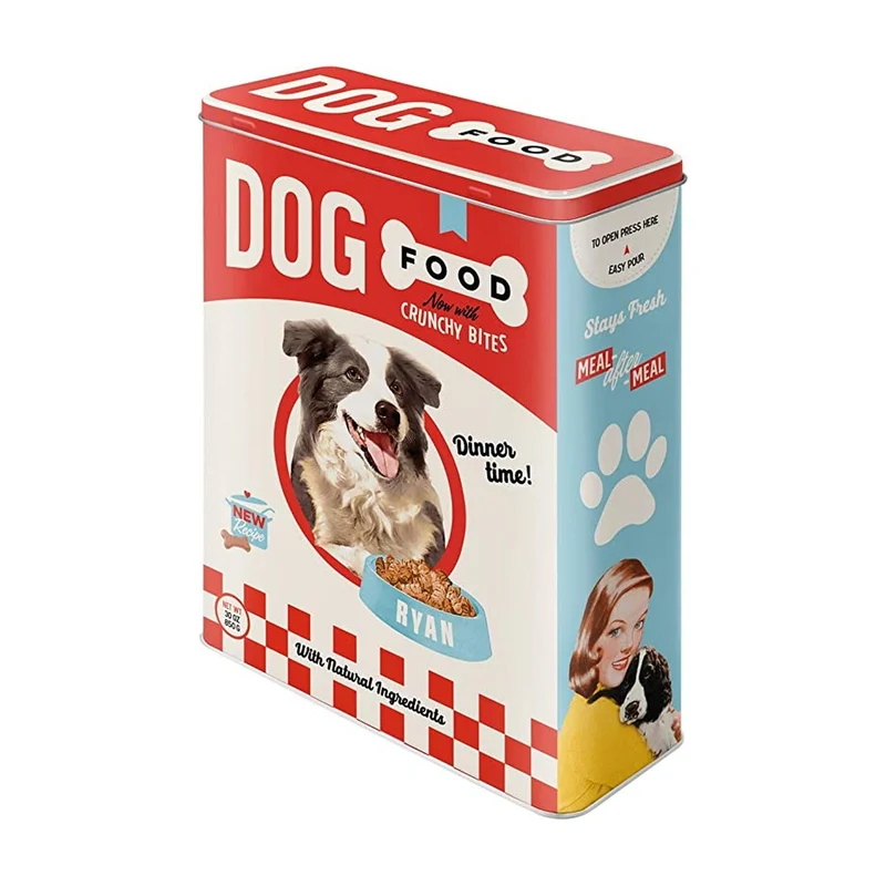 Nostalgic Art Blik XL - Dog Food