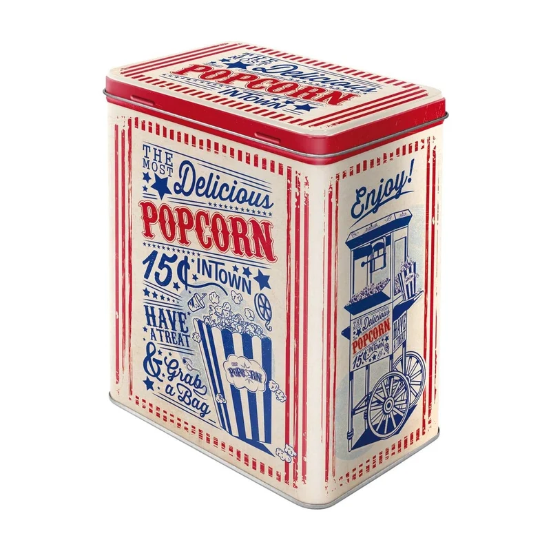Nostalgic Art Blik L - Popcorn