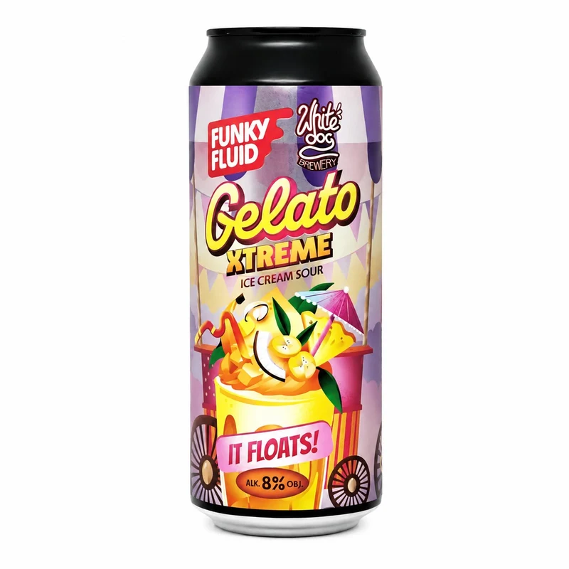 Funky Fluid x White Dog Gelato XTREME IT FLOATS! | Smoothie Sour