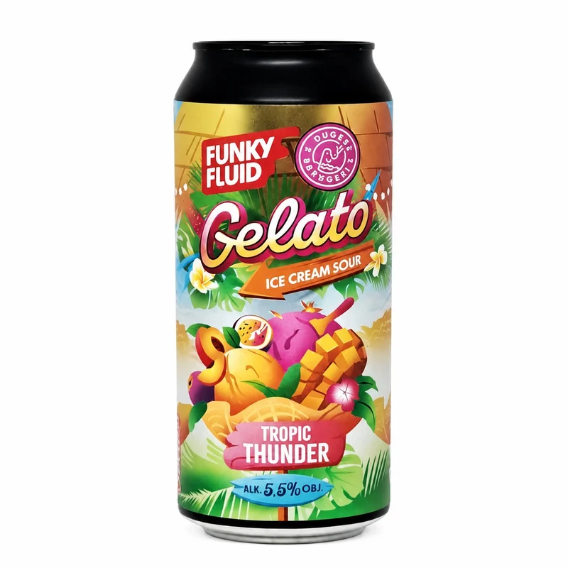 Funky Fluid X Dugges Gelato Tropic Thunder | Pastry Sour