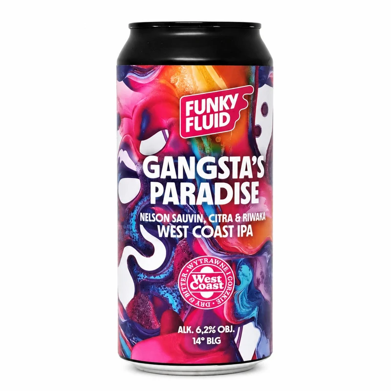 Funky Fluid Gangsta's Paradise | Modern West Coast IPA