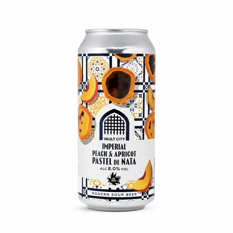 Vault City Imperial Peach & Apricot Pastel De Nata | Sour