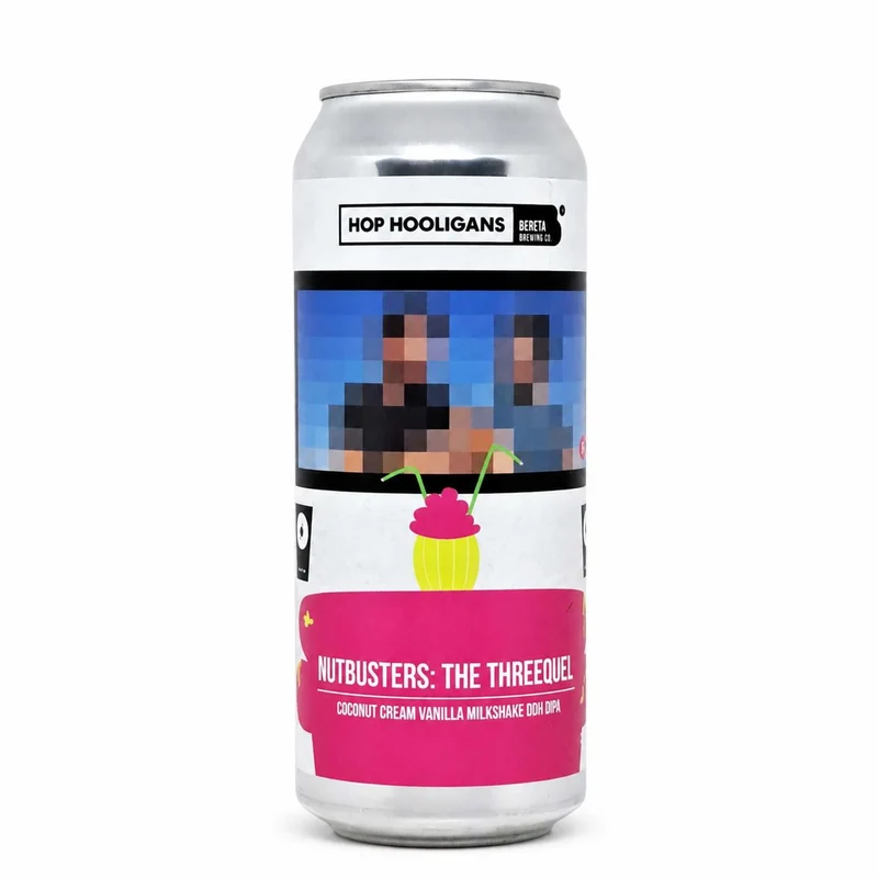 Hop Hooligans Nutbusters: the Threequel | Double Milkshake IPA