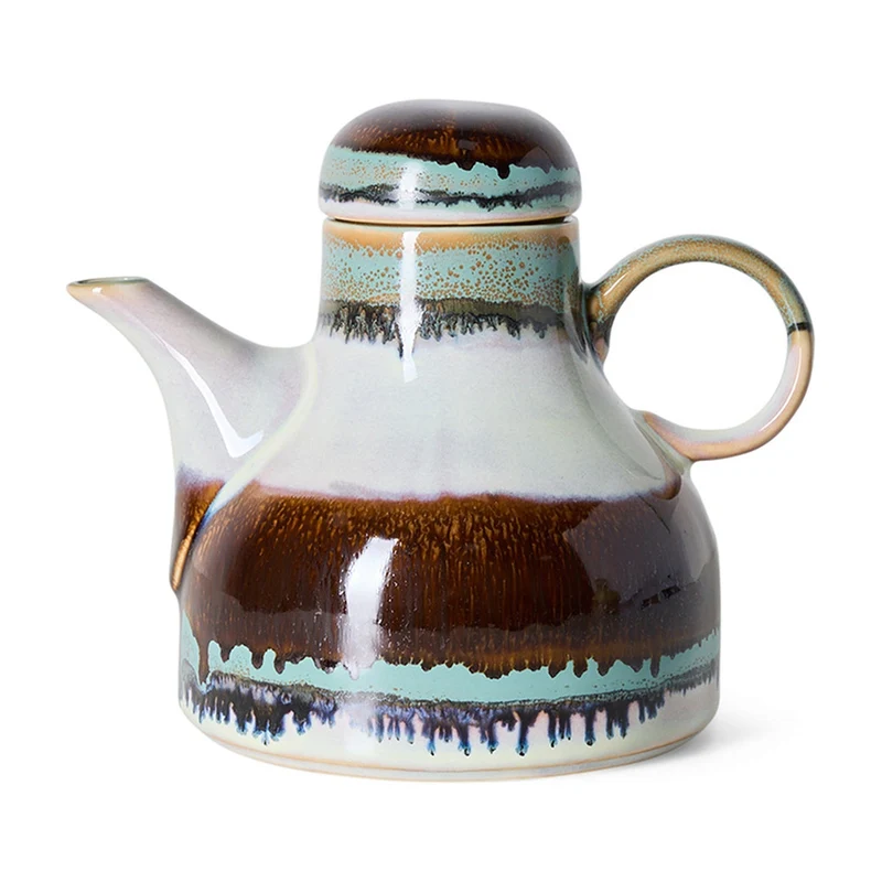 HKLiving 70's Koffiepot - Chocolate