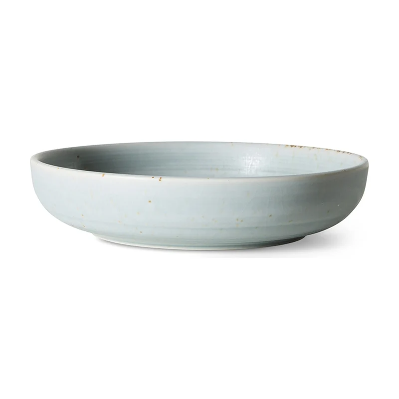 HKLiving Chefs Ceramics Diep bord - Soft Blue