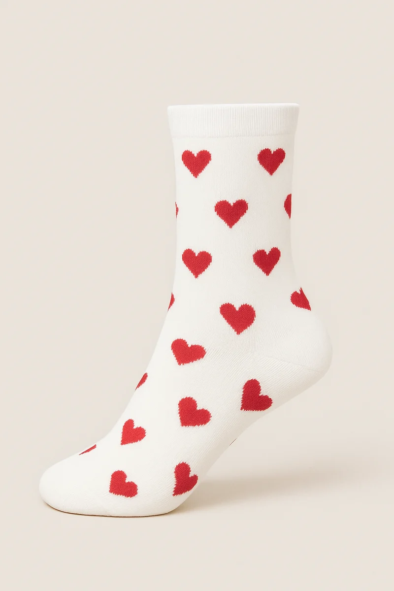 Hartjes Sokken – Lief Cadeautje met Hartjesdesign